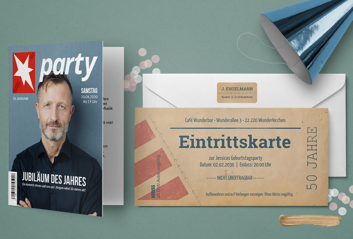 Geburtstagseinladungen