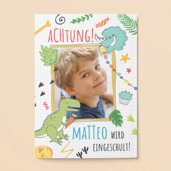 Einschulungskarten